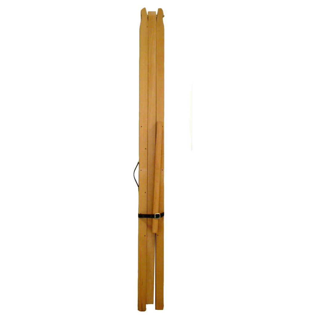 cavalletto in legno trasportabile