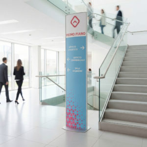 Totem da interno personalizzabile