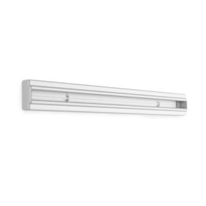 barra in alluminio da muro per composizioni modulari