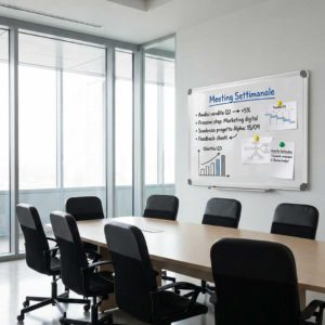 lavagna magnetica e scrivibile