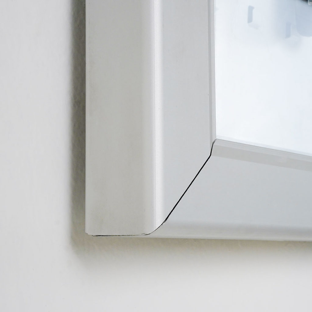 bacheca da muro finitura silver