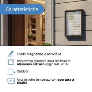 Caratteristiche bacheca