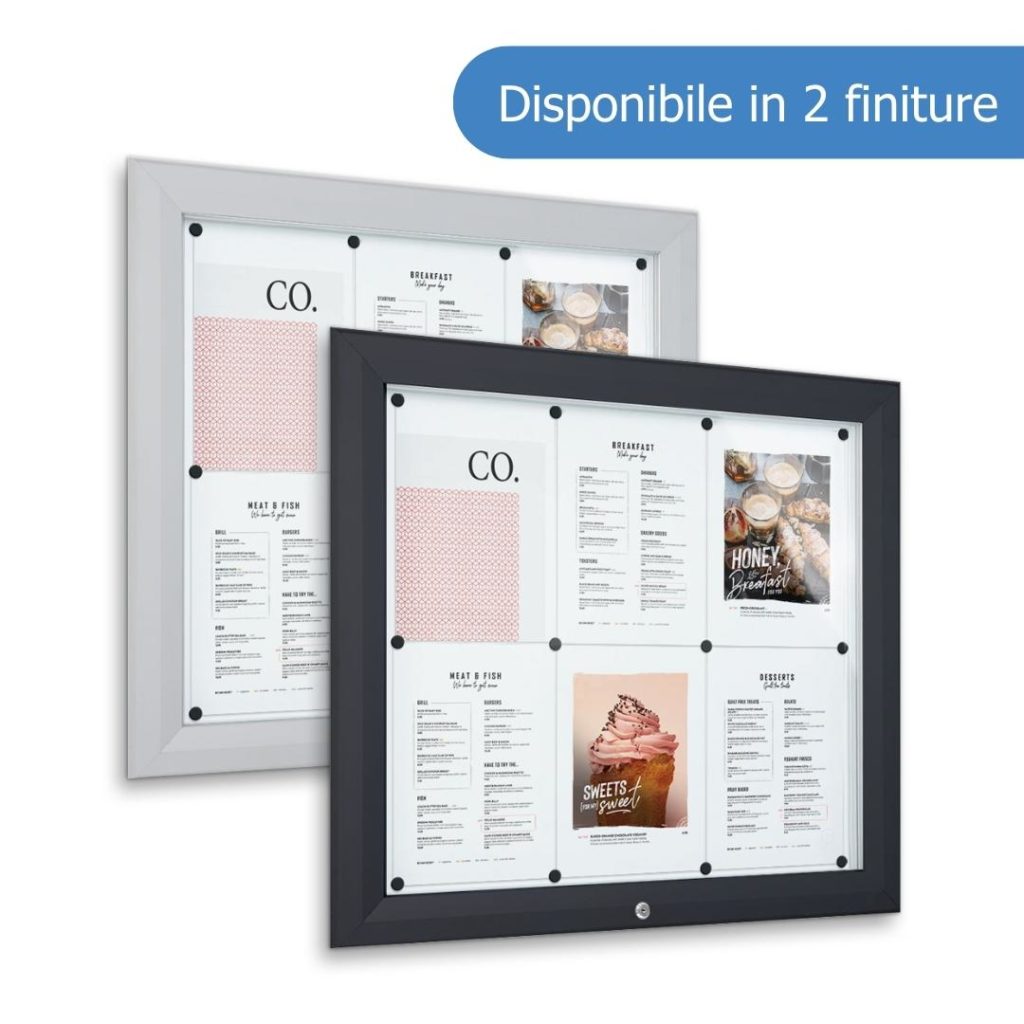 Finiture disponibili della bacheca