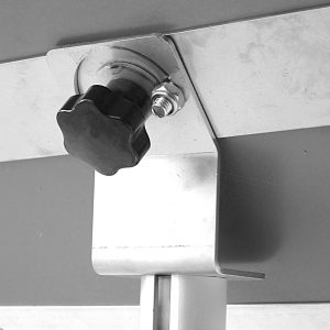 Cornice a scatto a leggio su piantana a base tonda