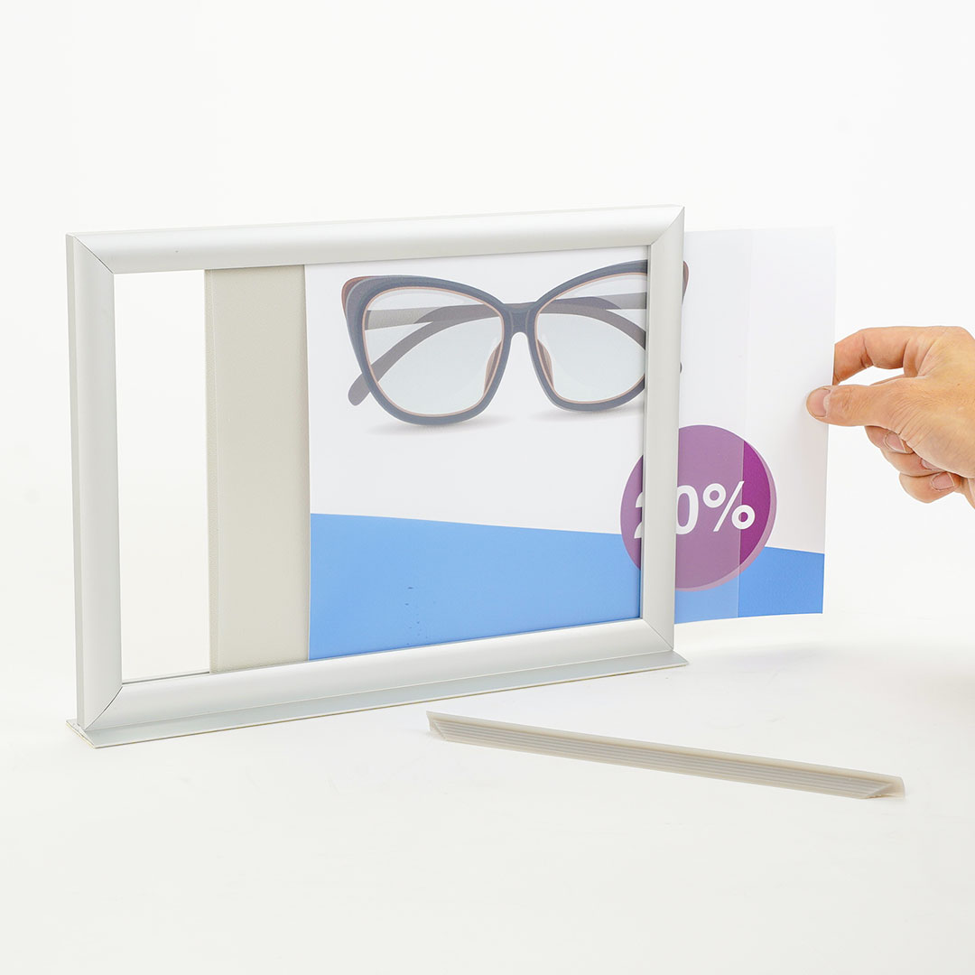 ᐈ Portafoto inclinato A4 01PS020A-19/2 - comprare in Italia