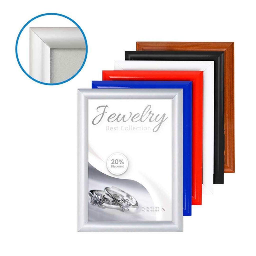 cornici a scatto pubblicitarie angolo vivo