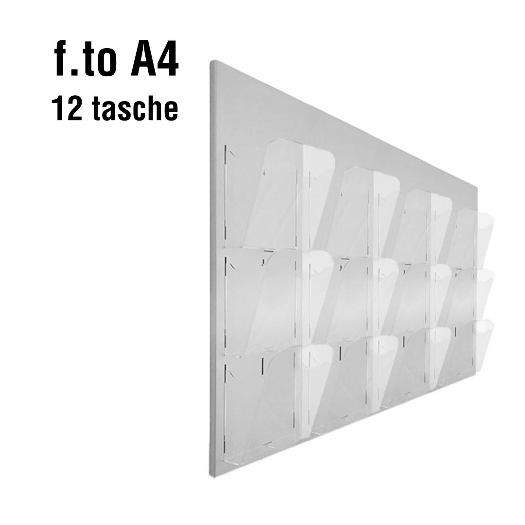 Cornice Portafoto da Parete Verticale 8 Porta Foto 10x15 in Plastica