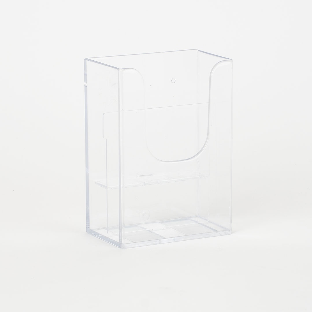 Portadepliant Da Parete Trasparente A4 - Set 2 Pezzi Per Fiere, Negozi, Uffici - Foto 7