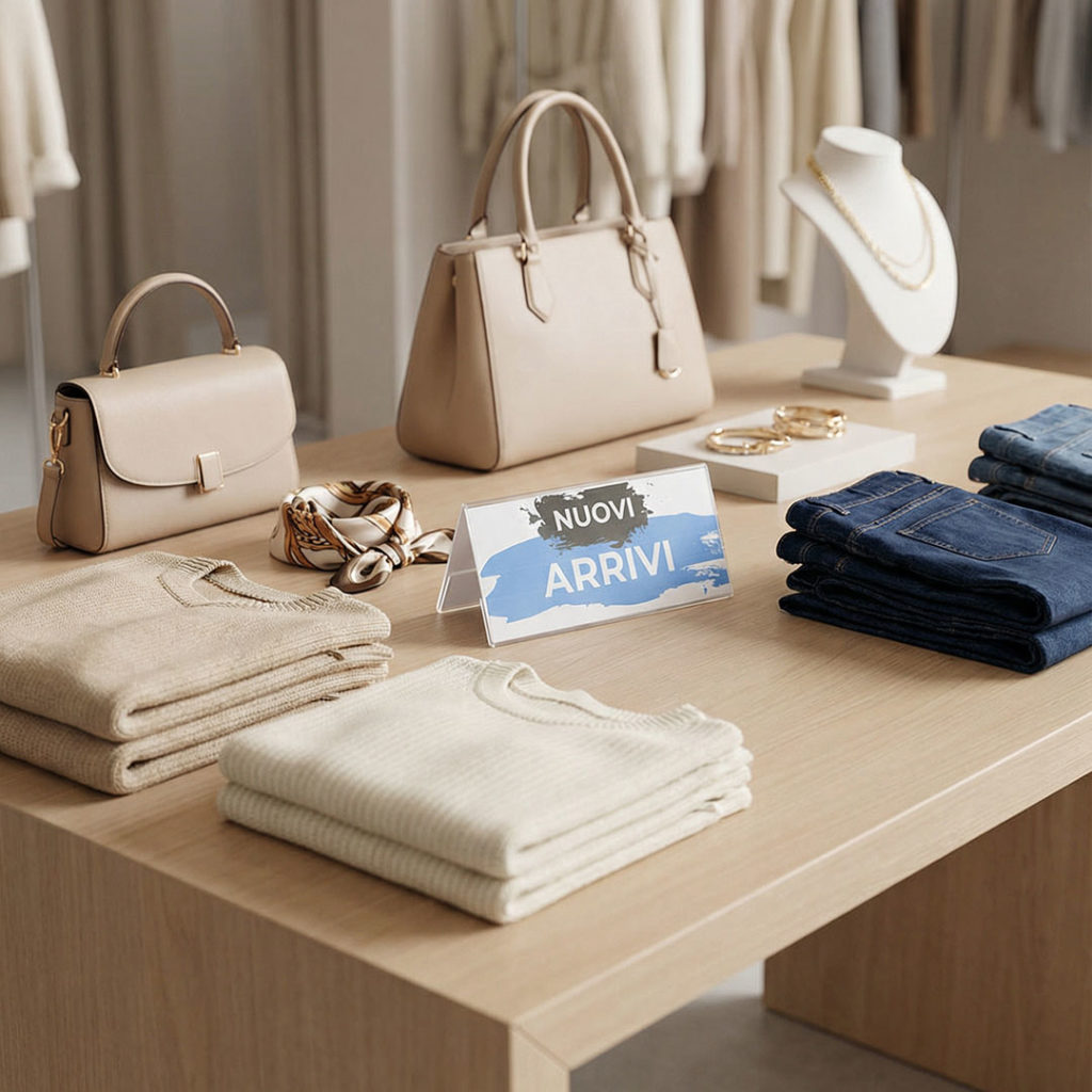 porta prezzi da banco