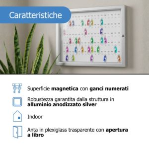 Caratteristiche bacheca