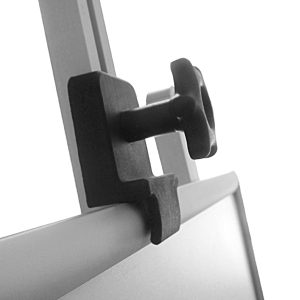 Cavalletto porta cornici in alluminio regolabile