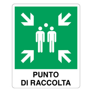 cartello punto di raccolta