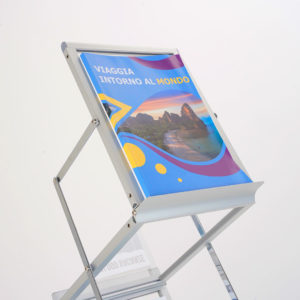 espositore piegevole ZIGZAG