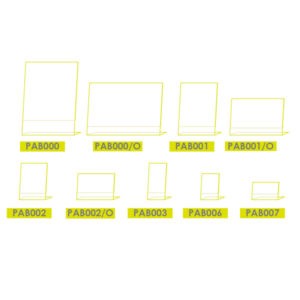 porta avvisi da banco diverse dimensioni