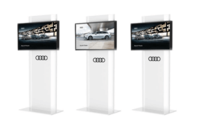 porta monitor personalizzato AUDI