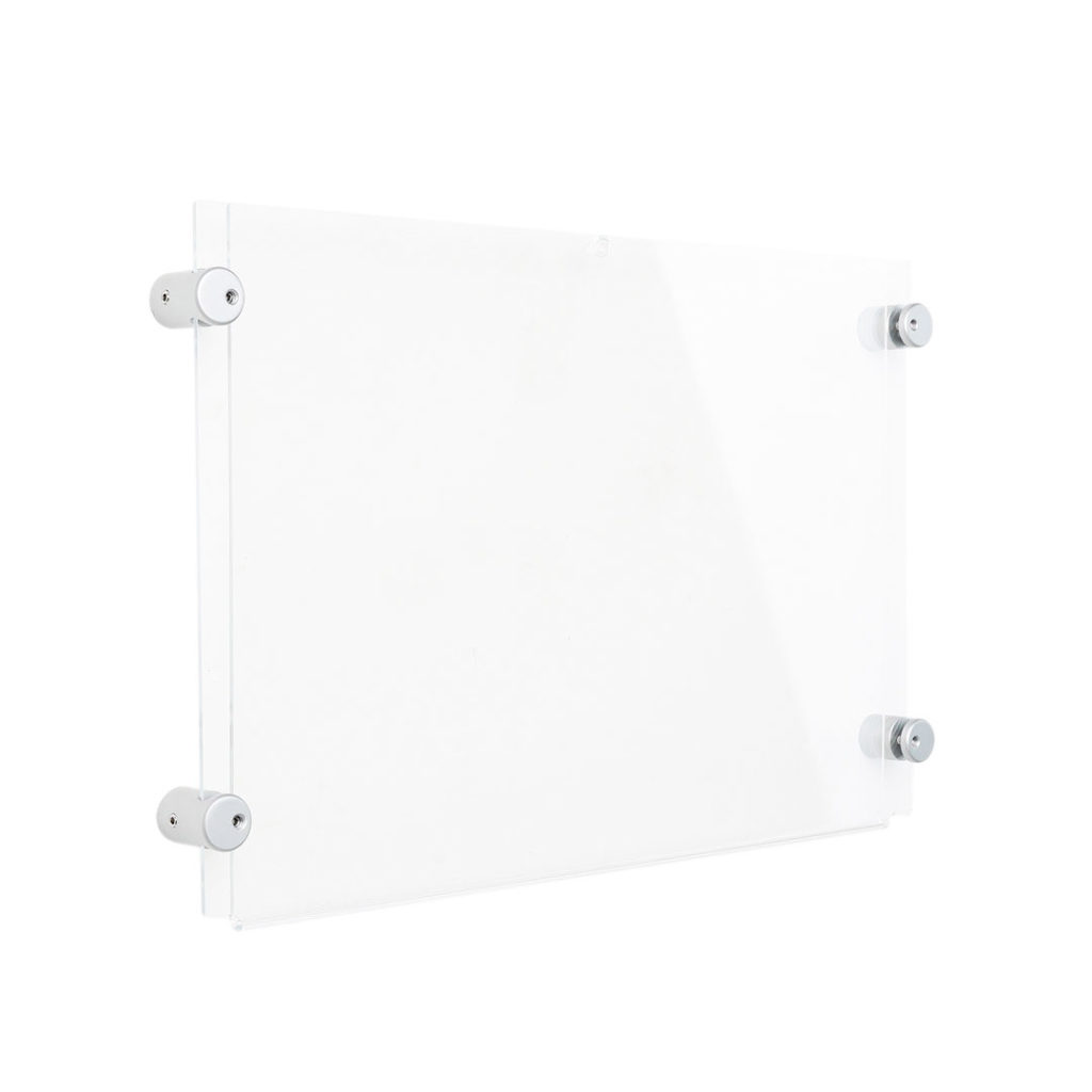 tasca in plexiglass per indicazioni
