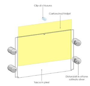 disegno tasca in plexi