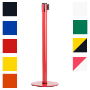 colonnina autoportante finitura rossa colori disponibili
