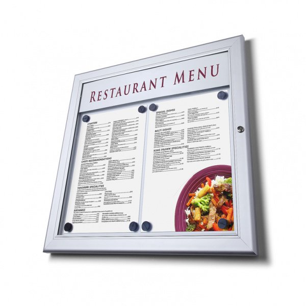 bacheca porta menu per esterni