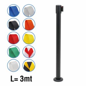 colonnina autoportante con base tassellabile