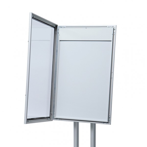 bacheca da terra porta menu da esterno in alluminio