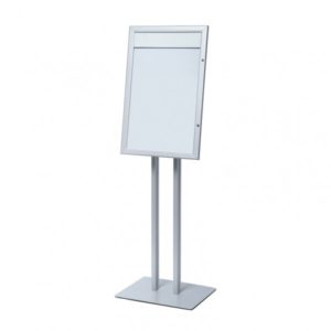 bacheca da terra porta menu da esterno in alluminio personalizzabile