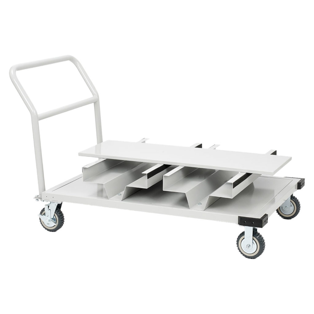 carrello porta colonnine