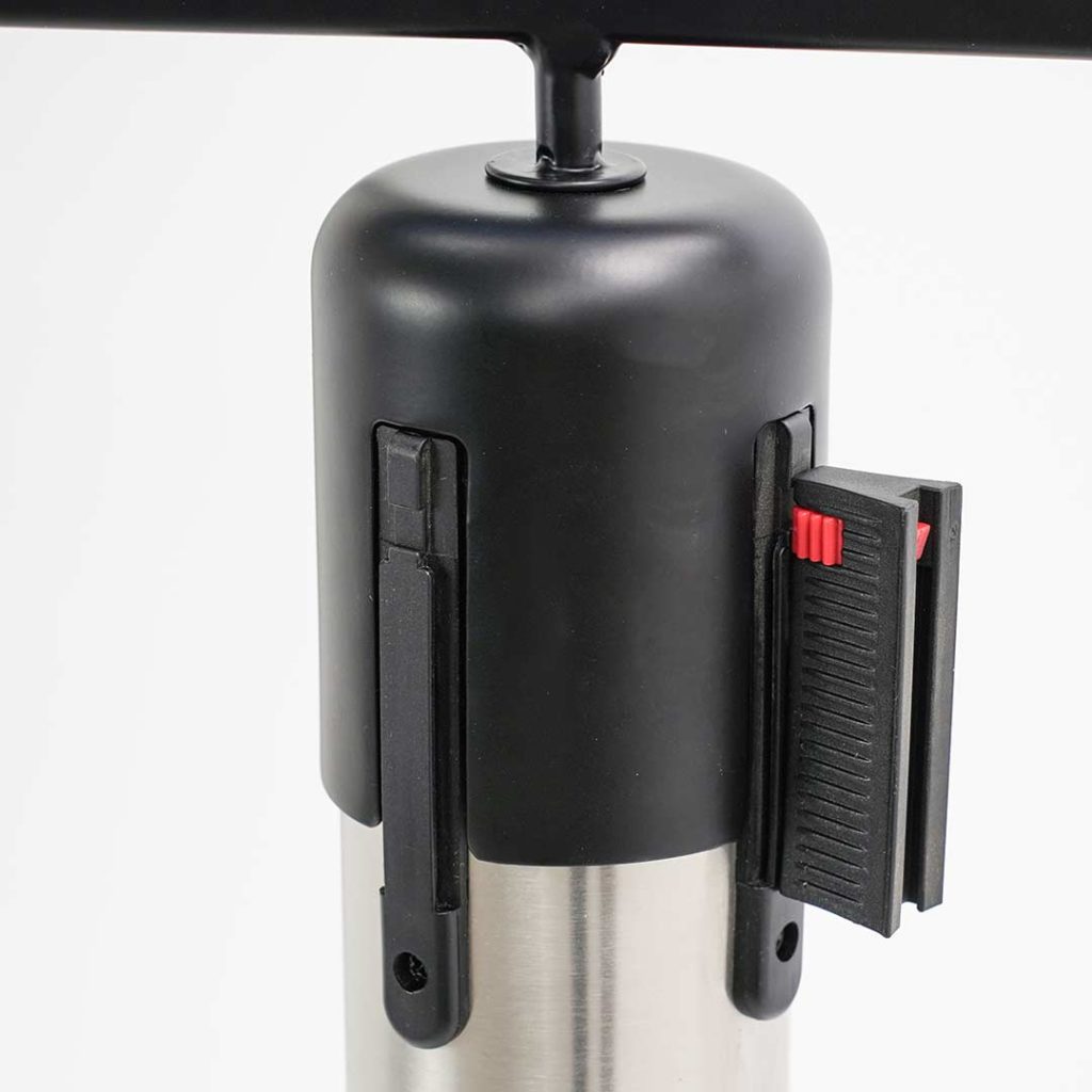 attacco per colonnine nastro 5 metri