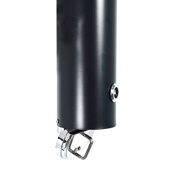 Posacenere Da Muro Per Esterni | Capacità 3L | Chiusura A Chiave | Materiale Ferro Resistente | Colore Nero - Foto 8