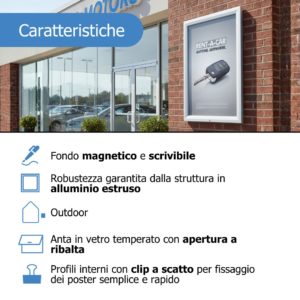 Caratteristiche bacheca