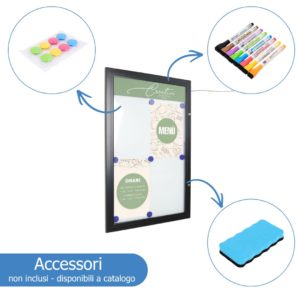 accessori acquistabili per la bacheca