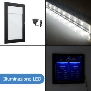bacheche illuminazione led