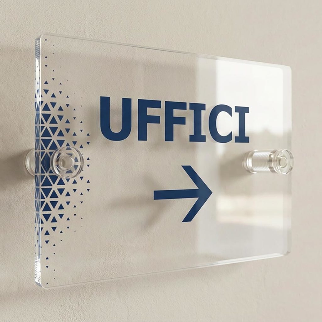 distanziale in plexiglass