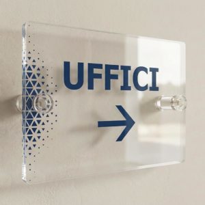 distanziale in plexiglass