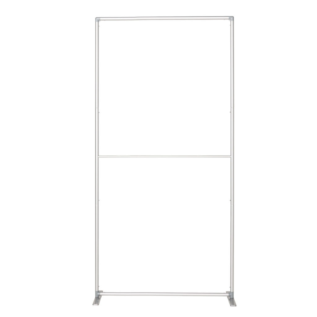 Totem pubblicitario economico Zipwall SLIM con struttura in alluminio 100x200