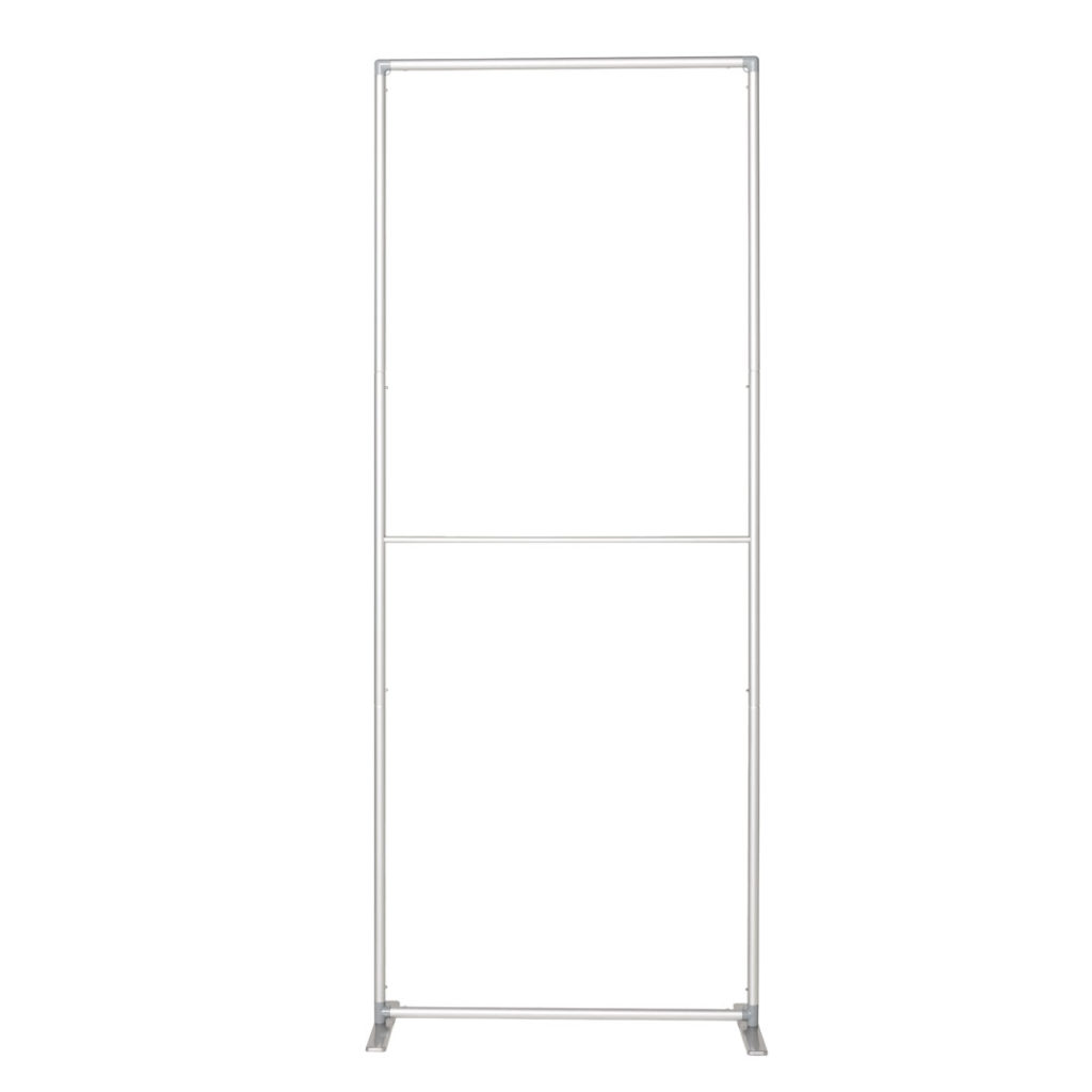 Totem pubblicitario economico Zipwall SLIM con struttura in alluminio 80x200