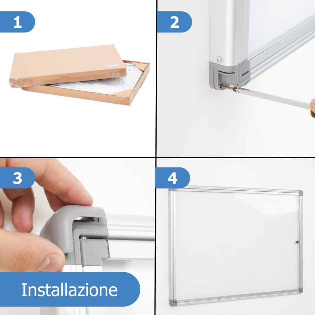 Istruzioni installazione bacheca