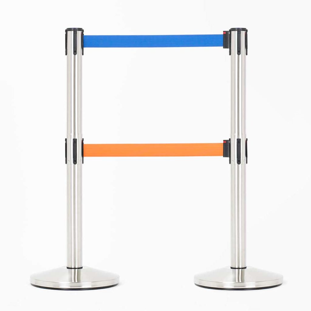 colonnina segnapercorso doppio nastro