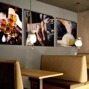 Quadro fonoassorbente per comfort acustico