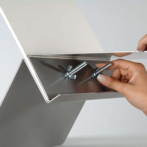 regolazione base per pannelli rigidi