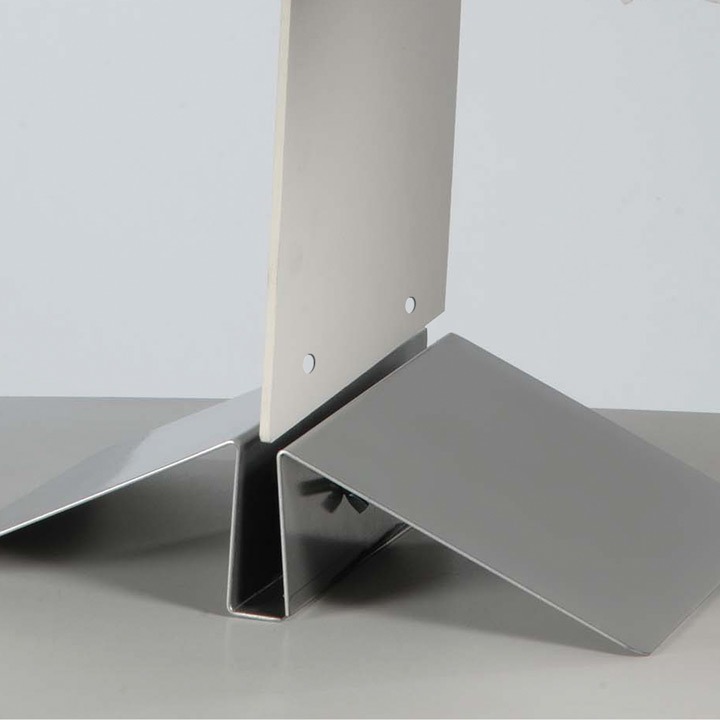 base universale per pannelli rigidi stampati