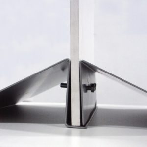 base per pannelli pubblicitari a v