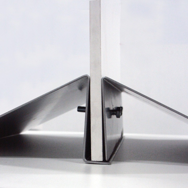 base per pannelli pubblicitari a v