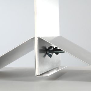 base regolabile per pannelli rigidi stampati