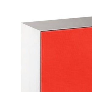 Quadro fonoassorbente con telaio in alluminio