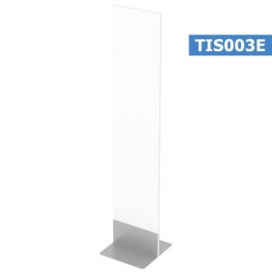 Totem linea SLIM-ECO con base a T 420 mm bifacciale - TIS003E