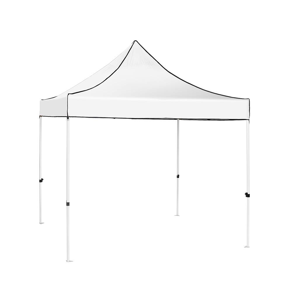 Gazebo pieghevole professionale in alluminio per mercatini 3x3 bianco