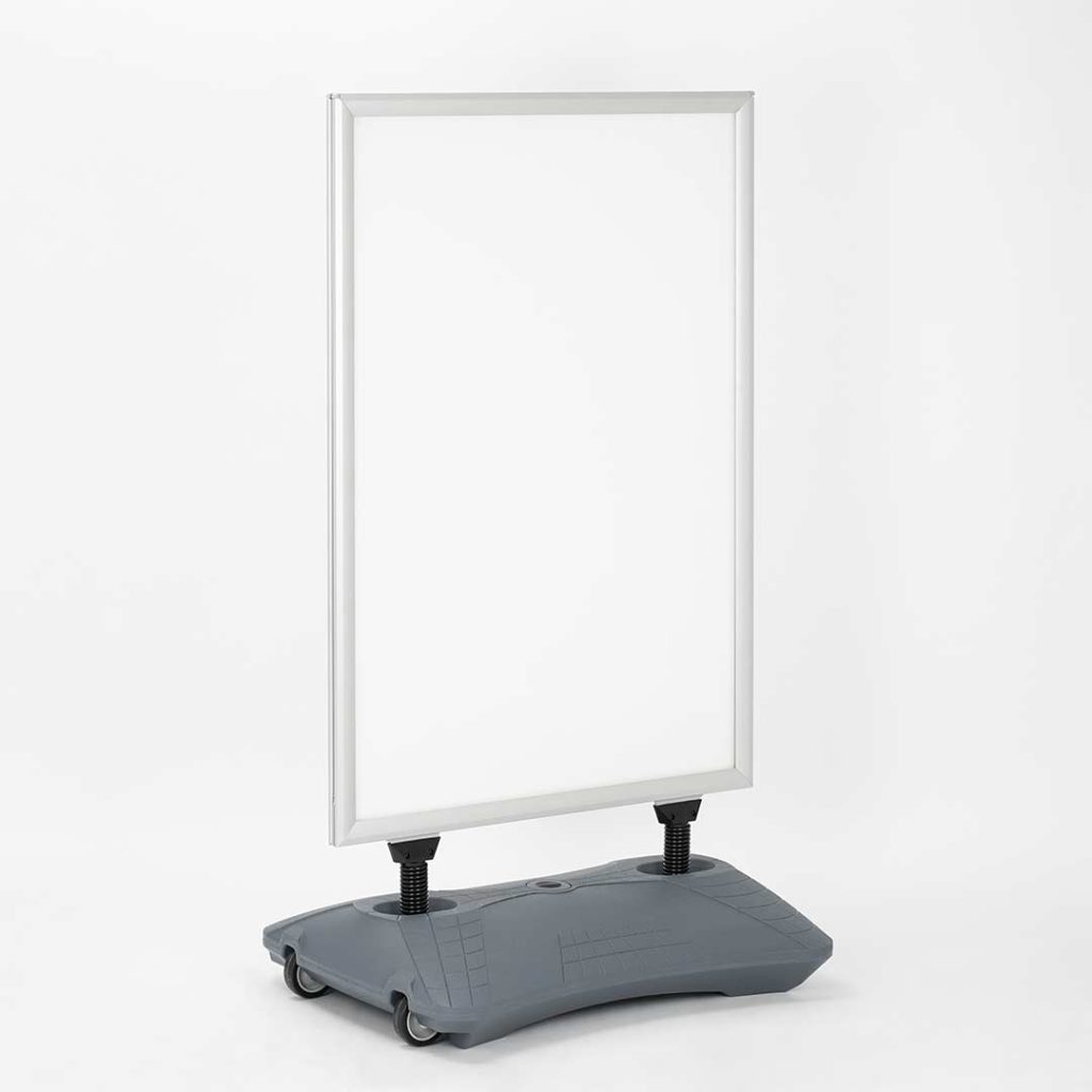 cavalletto promozionale per poster pubblicitari