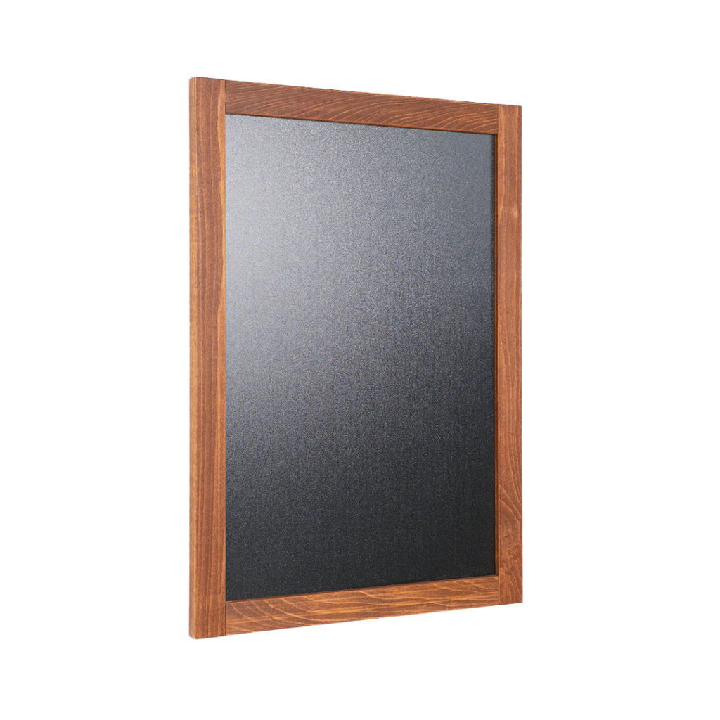 Lavagna Magnetica E Bacheca In Feltro 26x36 Cm - Bianca Con Cornice In Legno Per Ufficio E Cucina