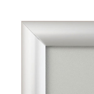 cornice a scatto angoli vivi silver